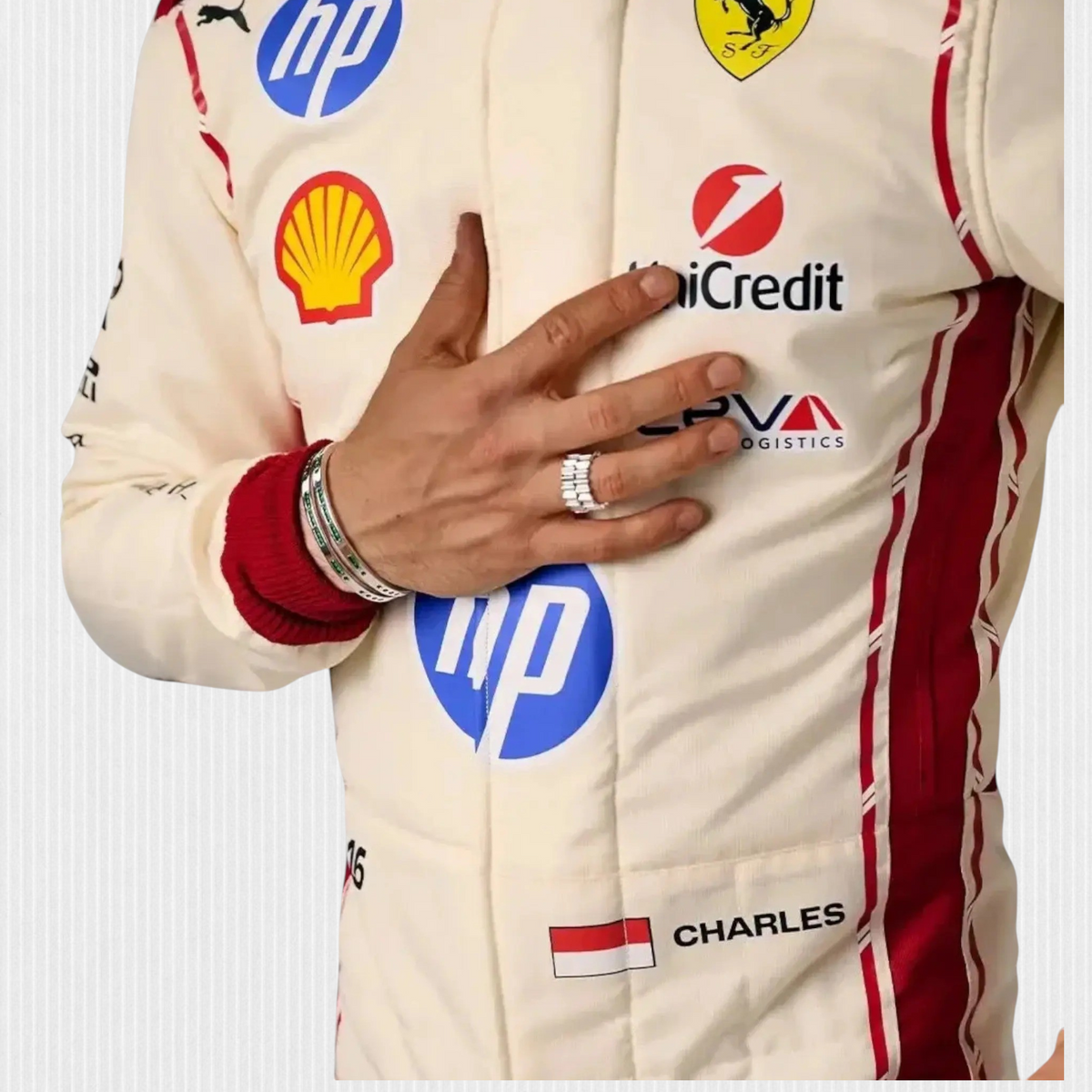 2026 Charles Leclerc Moncao GP F1 Racing Suit