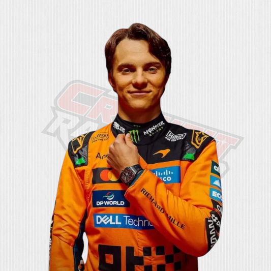 2026 Oscar Piastri McLaren Replica F1 Race Suit | Crewfit Racewear