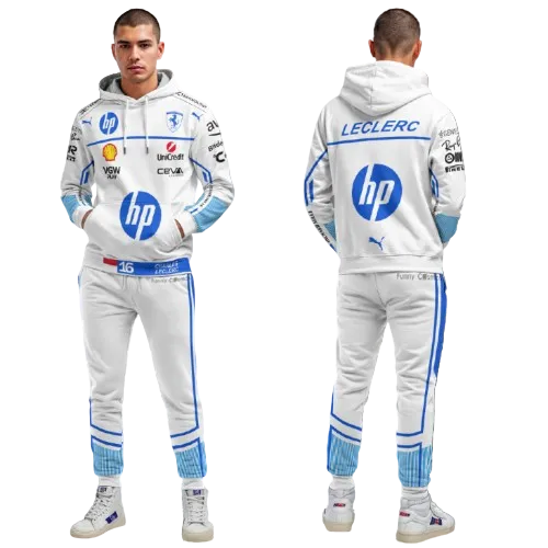 2025 Charles Leclerc Monaco GP F1 Racing Tracksuit
