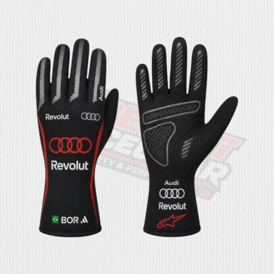 2026 Audi F1 Racing Gloves – Nico Hülkenberg & Gabriel Bortoleto | Crewfit Racewear