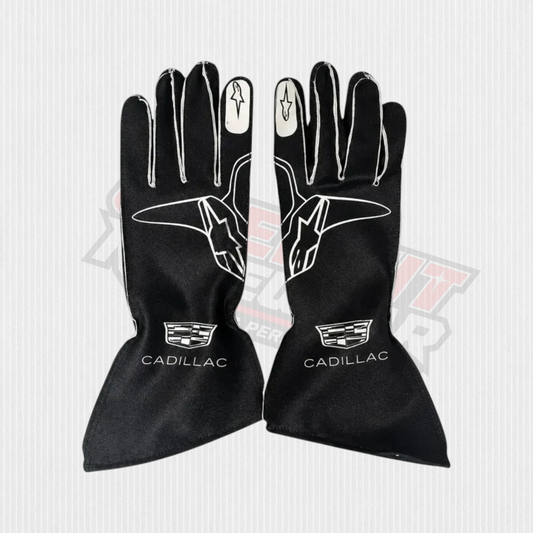 2026 Cadillac F1 Team Racing Gloves – Sergio Pérez & Valtteri Bottas | Crewfit Racewear