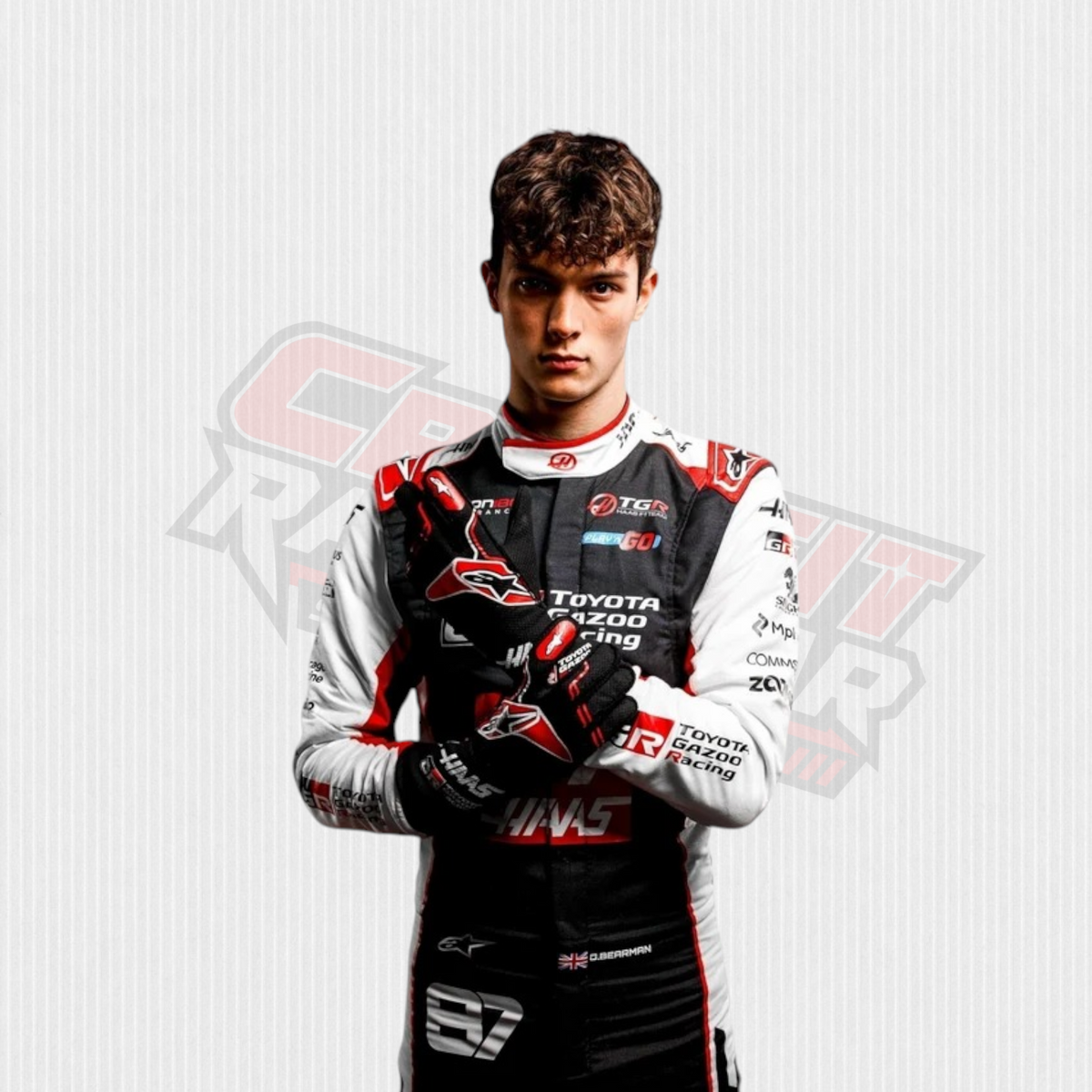 2026 Oliver Bearman MoneyGram Haas F1 Team Replica Racing Suit | Crewfit Racewear