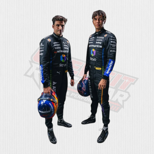 2026 Williams Carlos Sainz Replica F1 Race Suit | Crewfit Racewear