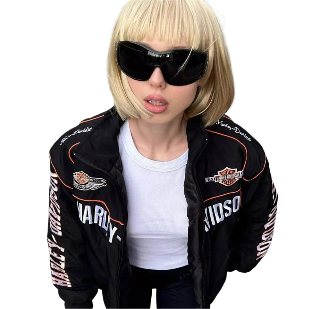 Exclusive Limited Edition Harley Davidson Retro F1 Racing Jacket