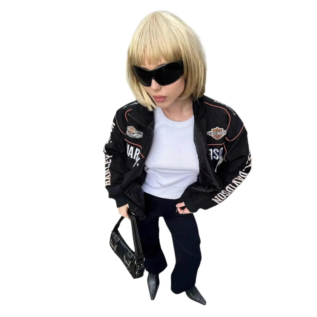 Exclusive Limited Edition Harley Davidson Retro F1 Racing Jacket