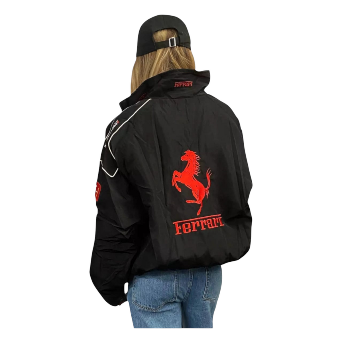 F1 Ferrari Racing vintage Embroidry  Jacket