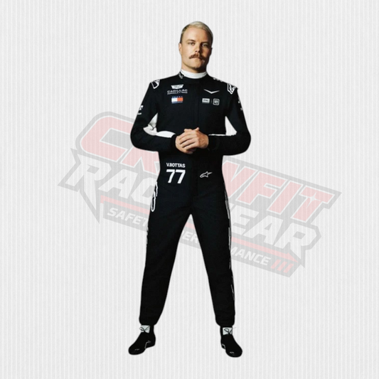 NEW 2026 Valtteri Bottas Replica F1 Team Race Suit | Crewfit Racewear