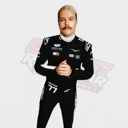 NEW 2026 Valtteri Bottas Replica F1 Team Race Suit | Crewfit Racewear