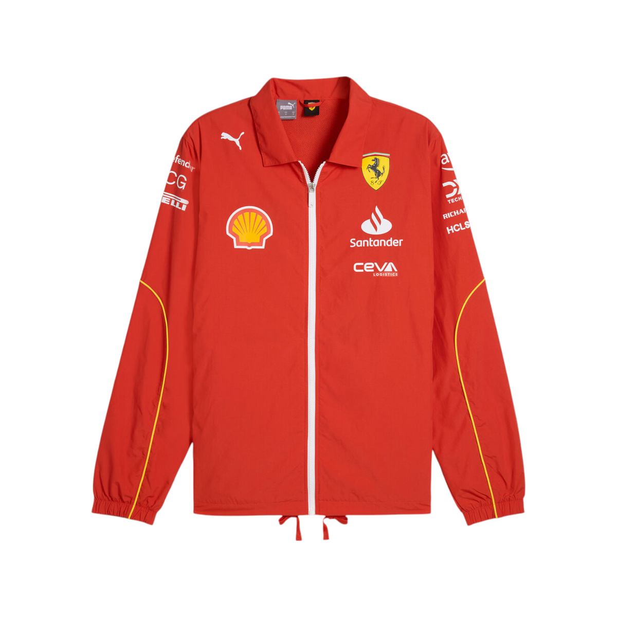 Scuderia Ferrari F1 2024 Team Soft Shell Printed  Jacket