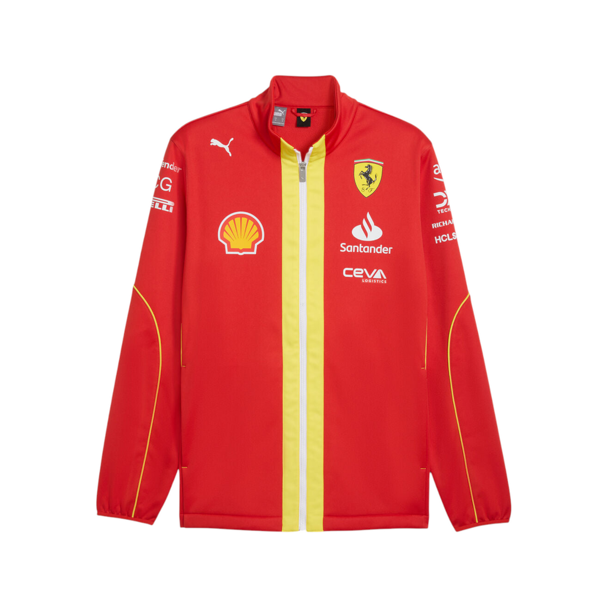 Scuderia Ferrari F1 2024 Team Softshell Printed Jacket
