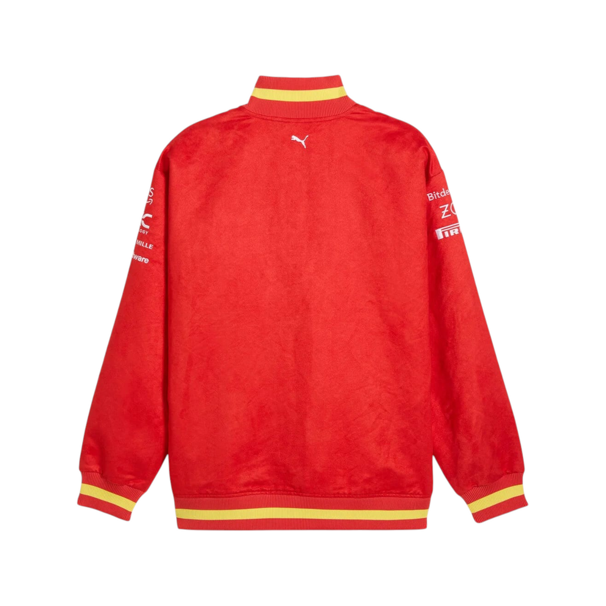 Scuderia Ferrari F1 2024 Team Varsity Printed  Jacket