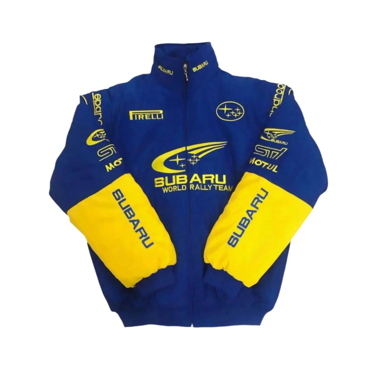 Subaru F1 Racing Thicken Style Embroidered Jacket