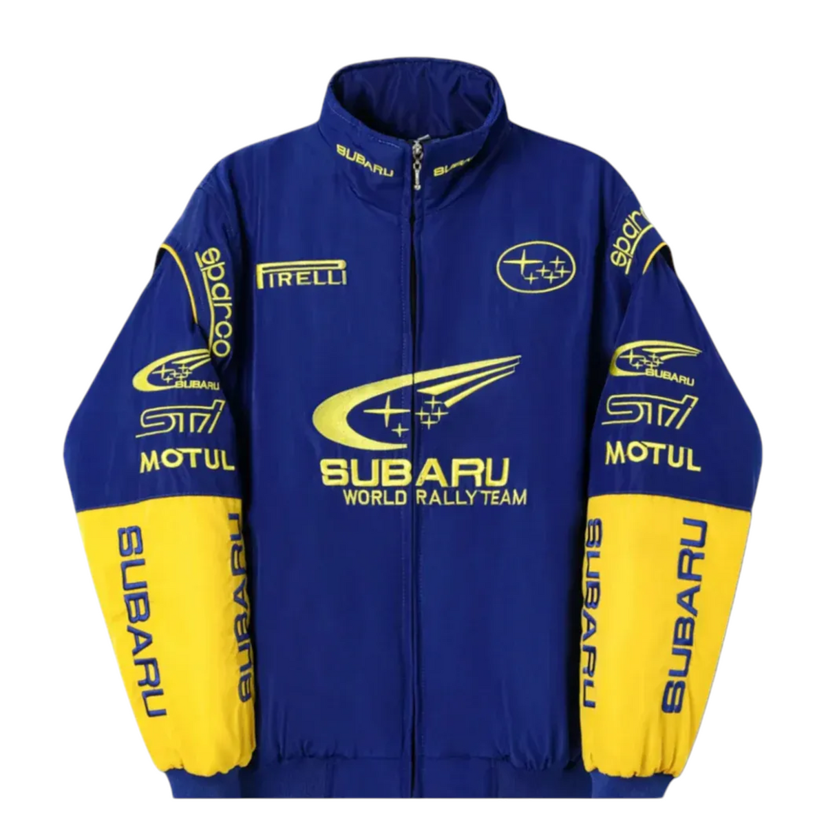 Subaru F1 Racing Thicken Style Embroidered Jacket